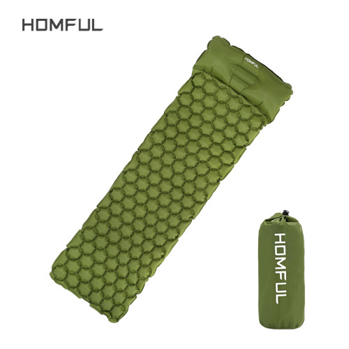 极速Homful Inflatable Sleeping Pad Moisture-proof CVamping M