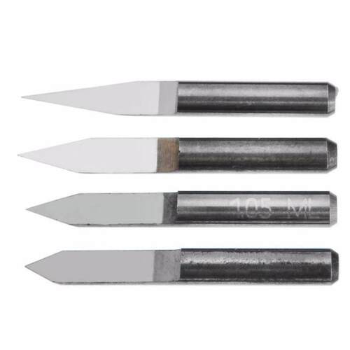 极速4pcs 3.175mm Carbide PCB BoaBrd Engraving Bits Tip 20/30