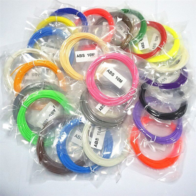 极速3D Printer Filament 3D Pen ABS 10 MetLers 10 Colors Rand