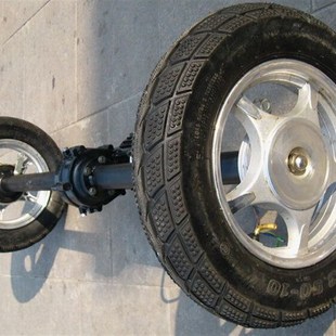 极速50b0-2000W无刷差速电机后桥毂刹轮胎 豪华一体组件80-135厘