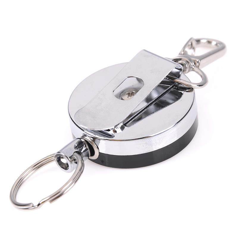极速Clips Badgie Reel Key-Ring Id-Card-Holder Retractable El