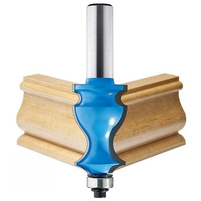 极速1 PC 8/12.7mm Shank Tenon Cutter Fishtail QMoulding Rout
