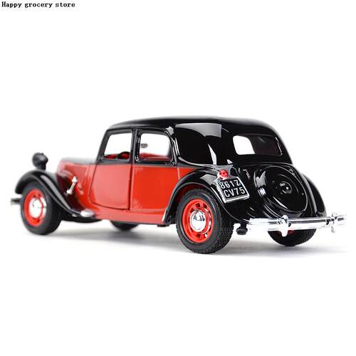 极速Bburago 1:24 l1938 Citroen 15 Cvta Classic Car Static Di