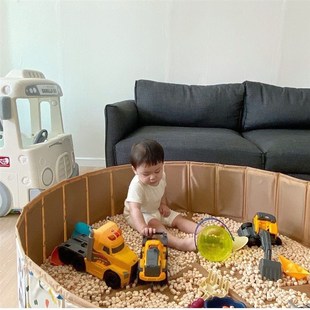 极速ins风折叠泳池儿童游戏波波C球池宝宝室内外游乐收纳围栏海洋