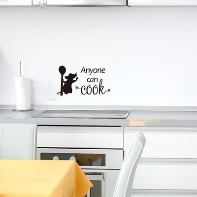 极速Cooking mouse Anyone can cook Wall Sticker for Ykitchen