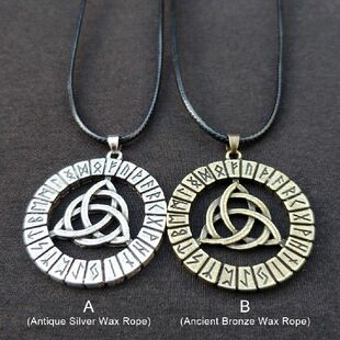 极速Necklace Nordic Rune Viking PendHant Men Woman Pendants