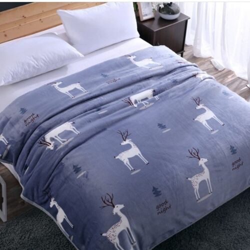 新品blankets blanket winter flAeece blanket blanket summer q