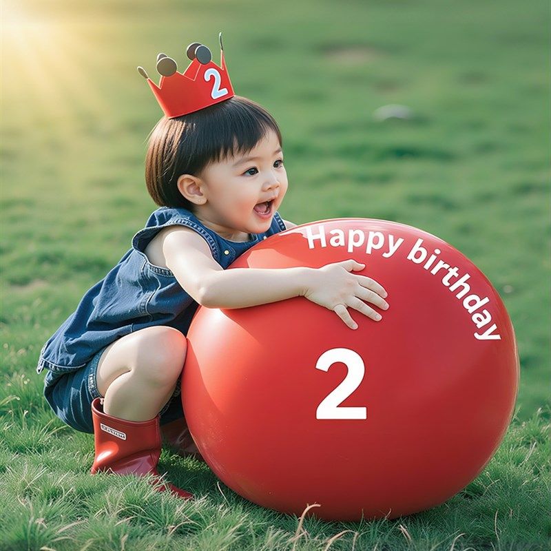 极速超大红色气球k36寸女孩周岁生日布置户外场景装饰儿童露营拍,节庆用品/礼品,气球,淘宝优惠券,粉丝福利购,淘宝优惠卷