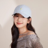 弯檐刺绣软顶棒球帽女休闲百搭情侣遮阳帽 设计联名款 LVURT 法国