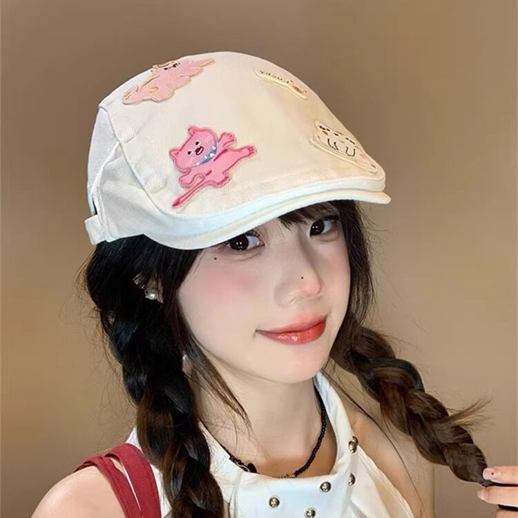 LVURT显脸小时髦百搭画家贝雷帽