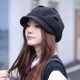 设计联名款 LVURT 法国 高级感贝雷帽女正反两戴文艺风潮牌画家帽