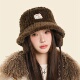 设计联名款 LVURT 法国 高品质羊羔绒护耳保暖显脸小时髦渔夫盆帽