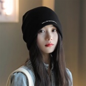 设计联名款 LVURT 法国 高品质双层保暖时髦字母气质潮搭堆堆冷帽