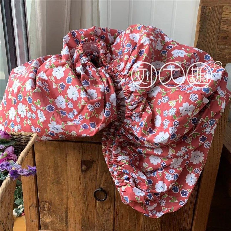 极速刘大姐家 纯棉斜纹印花床笠单件 床罩套 贴身席W梦思床垫保护,床上用品,床笠,淘宝优惠券,粉丝福利购,淘宝优惠卷