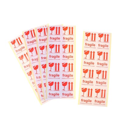 极速40pcs/lot Fragile Warning Label SHticker Fragile Sticker