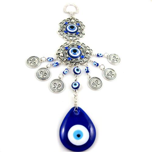 极速1PC Blue Evil Eye Hand Axmulet Wall Protection Hanging L