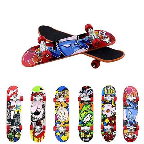 极速Innovative Printinrg Alloy Stand Finger Board Skateboard