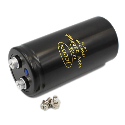 极速100v 22000uf 100v   螺栓/螺O丝脚大电容 50x105