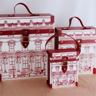 极速Ancient Buiklding Gift Box Event Party Supplies Packagin