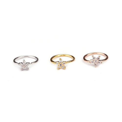 新品Fashion Nose Piercing Boxdy Jewelry For Women Gilrs CZ N