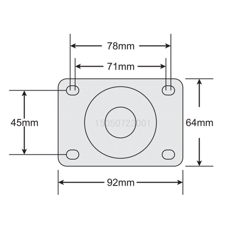 极速。科顺304不锈钢脚轮万向轮3.5寸4寸5寸Q万向煞车轮子防水防
