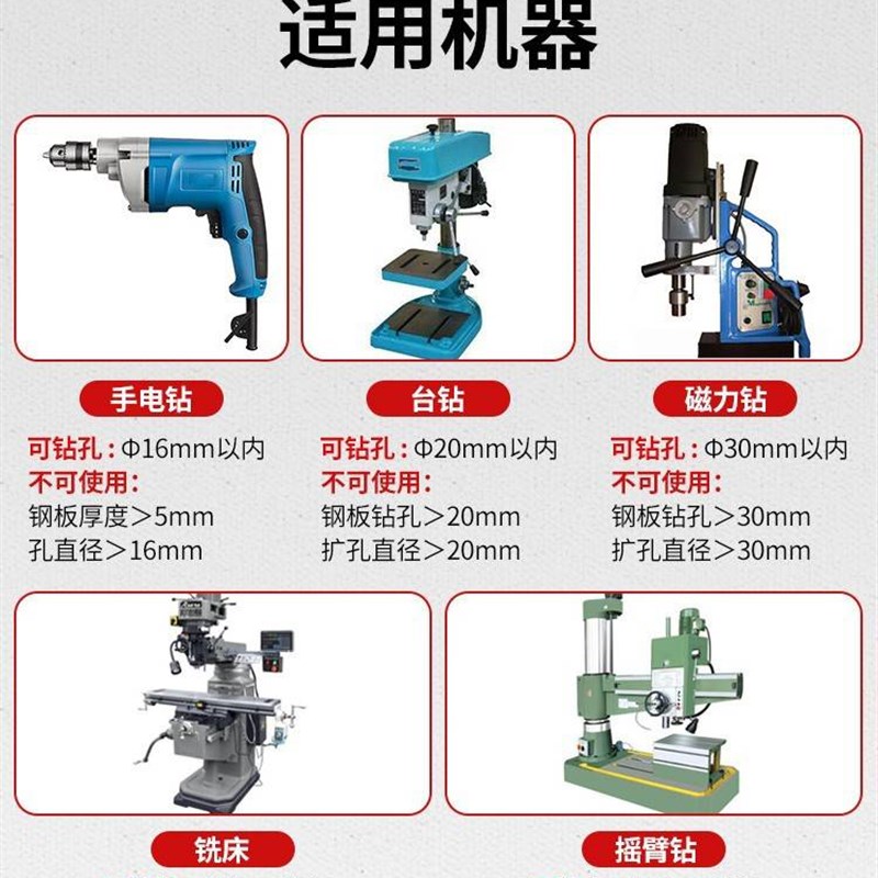极速小柄麻花钻头大全铁不锈钢金属木工打孔电钻转头V高硬度16mm