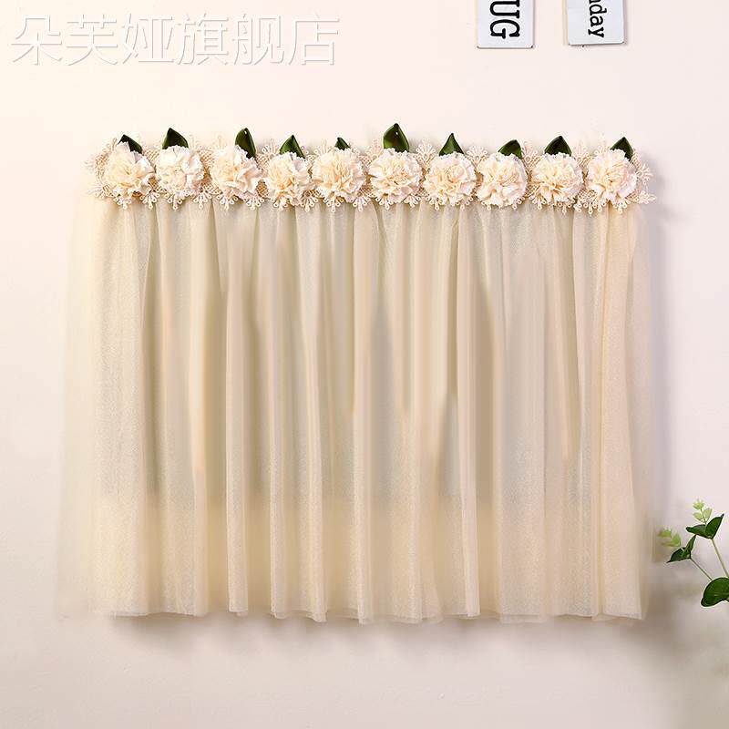 极速欧式电表g箱装饰创意遮挡门口可视门铃电话套布艺多媒体集线