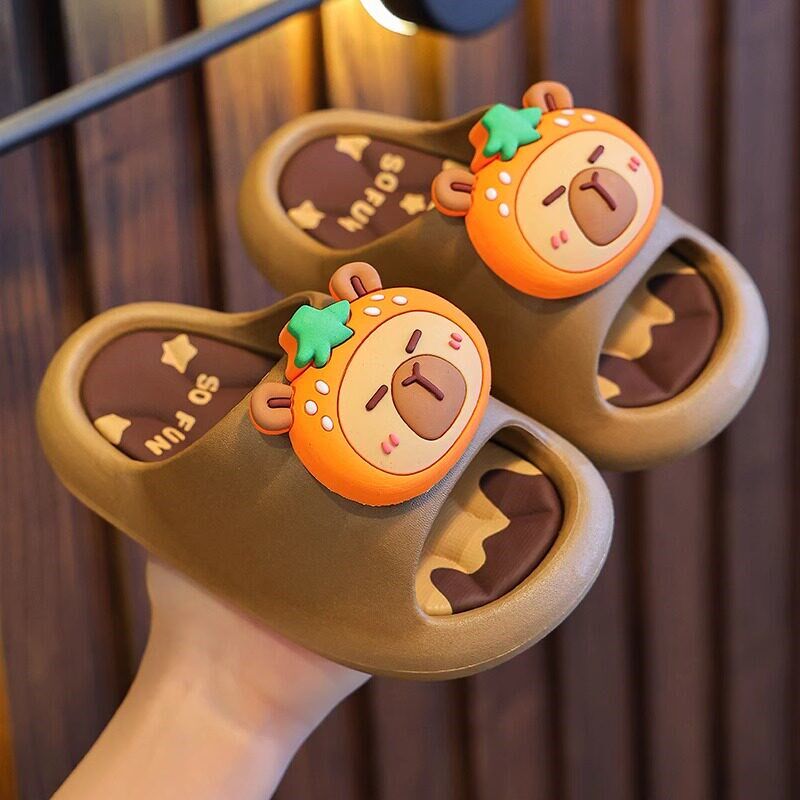 极速儿童拖鞋夏季男童室内家居浴室洗澡鞋软底Q防滑卡通可爱女童