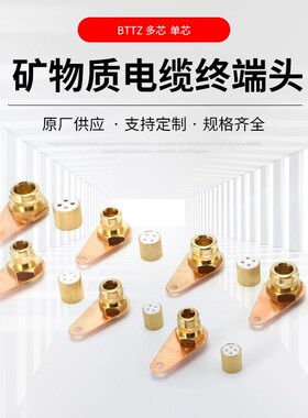 极速矿物质电缆终端头BpTTZ接地卡线鼻子热缩管密封胶BTTVZ整套电