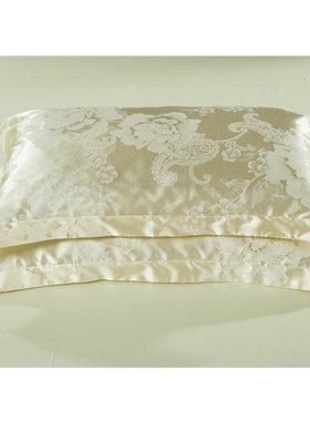 极速一色套结婚玫j红枕头丝绸大红色金色枕i对装紫色棉棉北欧粉套