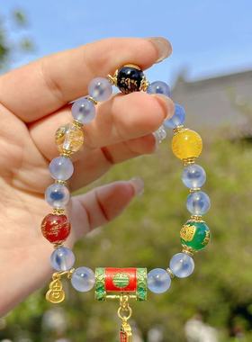 蓝色新中式风格东魅原名设计