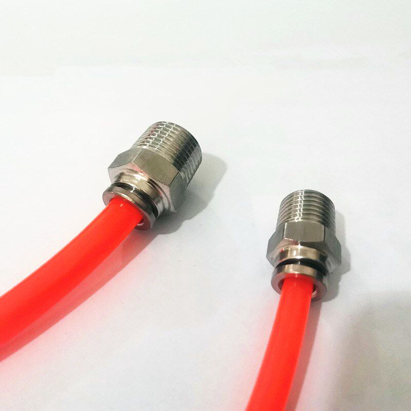 热销304不锈钢PC螺纹直n通气管快插接头APC4-M5/6-01/8-02/10-03/