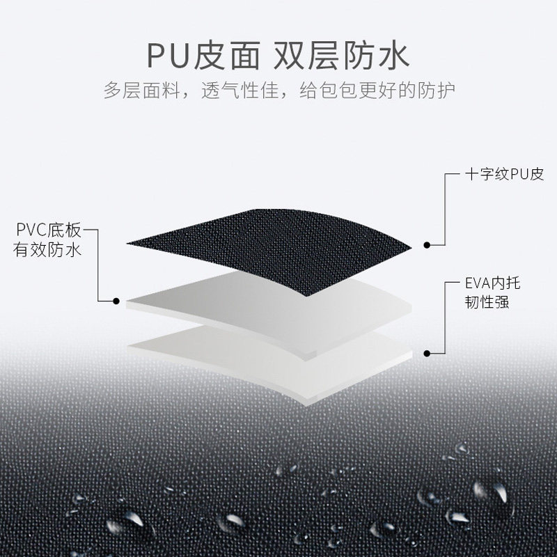 热销PU皮渔具线组收纳手提多功能防水钓鱼工具箱配件盒.鱼钩鱼线