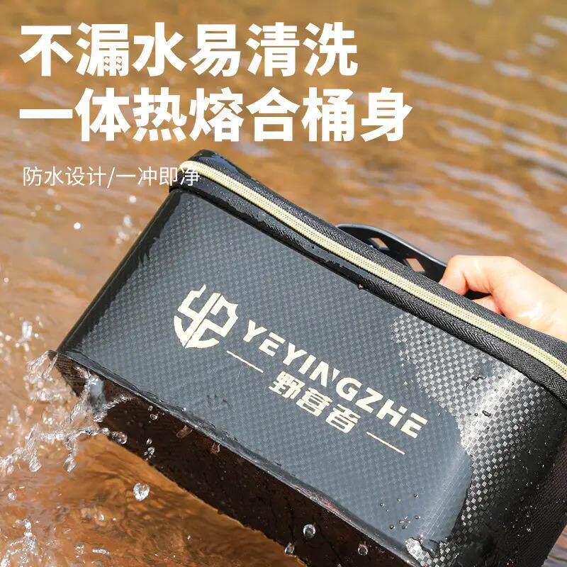 热销渔具收纳盒i加厚多功能钓鱼专用配件盒大收纳箱工具箱收纳包