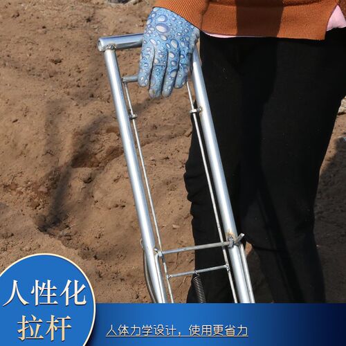 热销地膜机d人工手拉式地膜覆盖机盖地膜拉地膜薄膜机器便捷农用