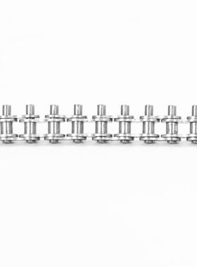 08B加长销链条 工自业非标动加化设备件4分传动配销长滚子链条