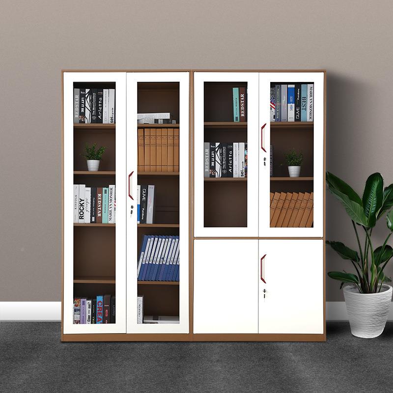 办公室件柜铁皮员办工柜资料档案柜收储物ZY001纳柜带锁书柜公柜