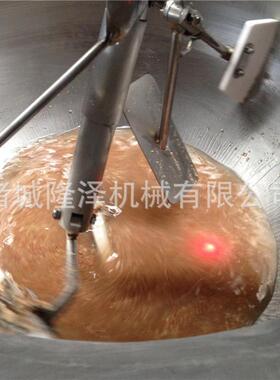 重庆火RMU锅底料关炒锅 东锅煮底料炒料 自动搅拌炒 隆机泽机械
