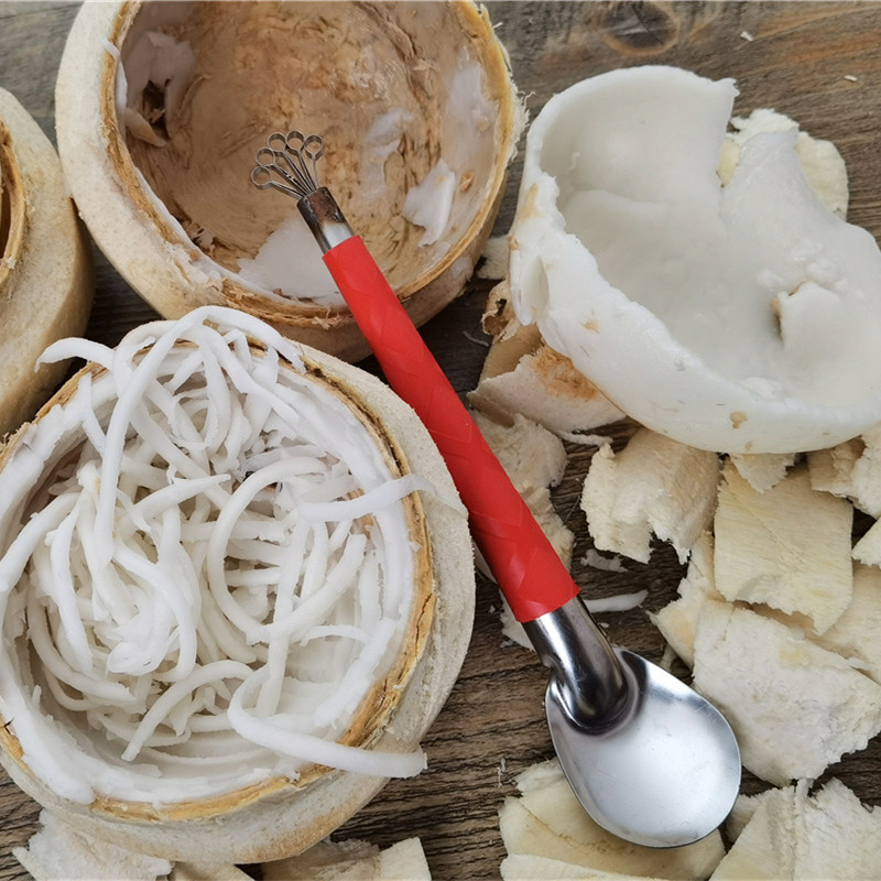 速发兰妹子椰肉刨椰丝神器取椰肉工具开椰子神器椰子开口器椰子蛋