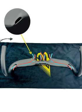 速发BUG路手全内走线竞赛级竞技全碳纤维E把公O自行车把手黑色