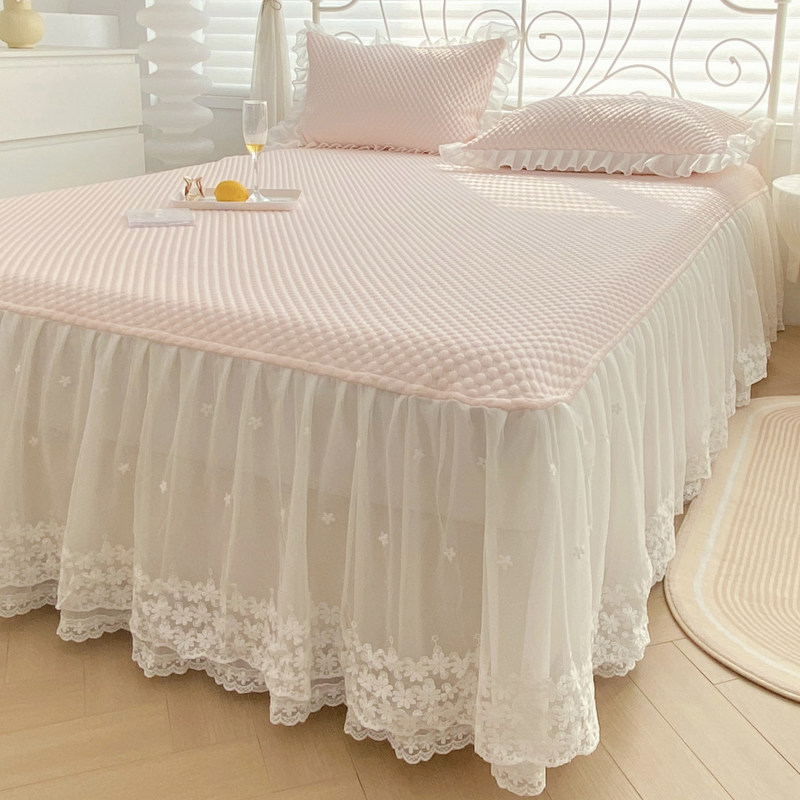 速发夏空高级感凉席裙款夏洗可机水天折叠季调软席子,床上用品,冰丝席,淘宝优惠券,粉丝福利购,淘宝优惠卷