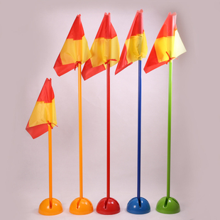 速发志力 灌沙注水足球角旗 足球篮球绕杆练车志 障碍物标杆杆标