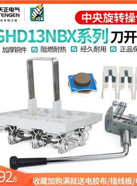 速发天正刀开关总闸刀400A 60A相转式TGHD旋X单投三1隔离开关刀闸