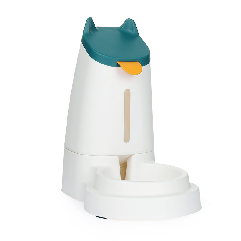 速发H喂OPET耳朵款幼成猫饮水器猫咪喝水吃饭自助器食O猫咪喂食器