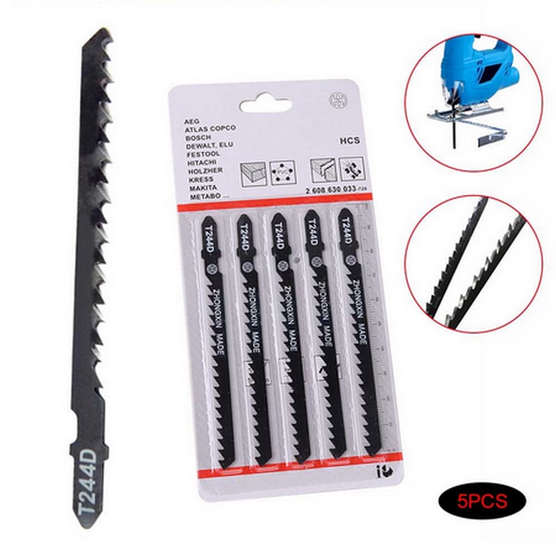 速发5/set TCS 6T Jig Saw Blades T244D/H44D  Fast Cuttig