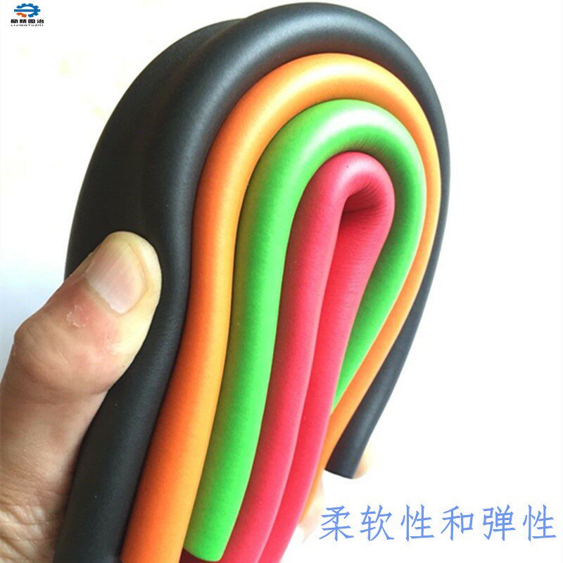 速发r高密度橡塑防撞套冻棉滑钢管扶手泡棉防海防套健身器材套管