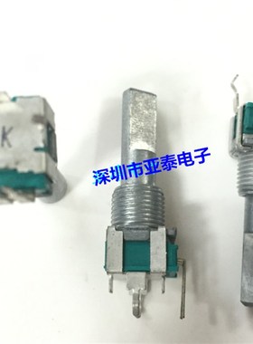 速发RK0L型精转电位器单联B1K轴长量5MM旋密功放音2电位器