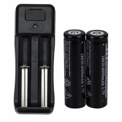速发2 x 18650 6 00mAh .7VtLi-io Rechgble Ba0tery + 1 x Ba