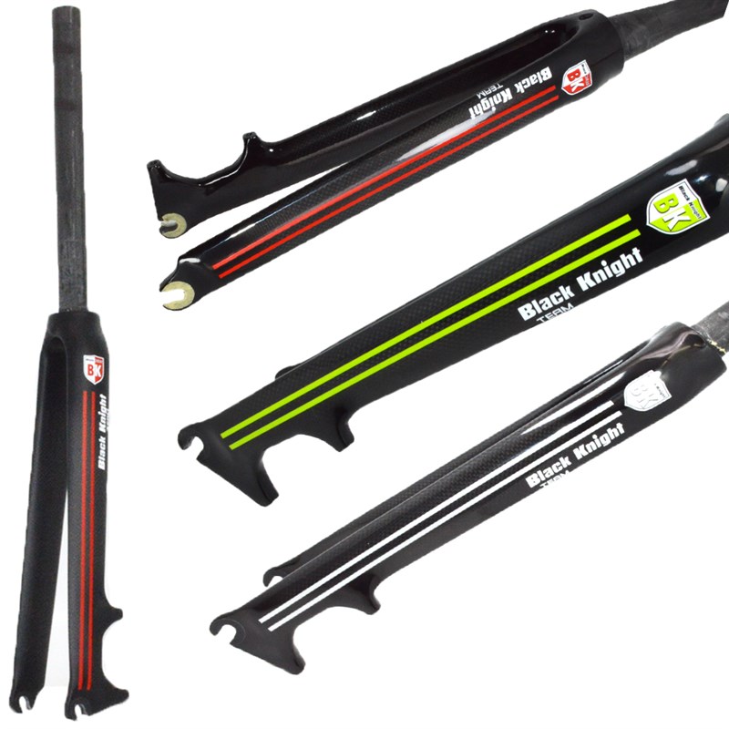 速发全碳纤维70C公路 行车避管锥管碟刹前叉上管28.6自mm无直震硬