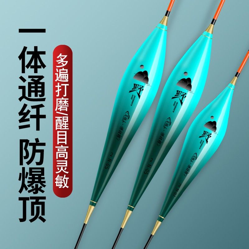 速发鱼漂鲢鳙高灵敏漂套装全套漂浮加粗鱼鲤纳米